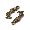 Tibetan Style Alloy Pendants TIBEP-Q088-004AB-RS-2