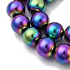 Electroplated Synthetic Non-magnetic Hematite Beads Strands G-H327-D02-05B-4