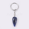 Natural Sodalite Keychain KEYC-P041-B012-2