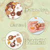 36Pcs 9 Styles Coffe Theme Doll Miniatures Sets DJEW-TA0001-50-5