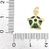 Brass Micro Pave Cubic Zirconia Pendants KK-H273-12G-3