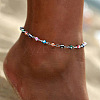 Brass Colorful Evil Eye Enamel Anklets for Women WG56EF4-02-1