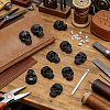 16 Bags Skull Alloy Decorative Rivets DIY-DR0007-75EB-4