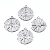 Non-Tarnish 201 Stainless Steel Pendants STAS-N098-074P-2