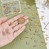 100Pcs 2 Colors Stainless Steel Hollow Tube Beads STAS-UN0059-70-3