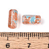Picasso Transparent Glass Bugle Beads SEED-N010-02C-3