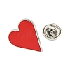 Poker Black Alloy Brooches JEWB-I030-11D-3