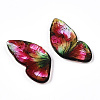 Epoxy Resin Butterfly Wings Cabochons CRES-N035-02G-2