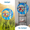 Four Birds Acrylic Suncatchers AJEW-WH0258-459-4