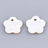 Freshwater Shell Pendants SSHEL-T007-10B-2