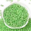 Transparent Inside Colours Glass Seed Beads SEED-A032-04C-2