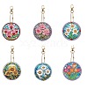 DIY Diamond Painting Keychain Kits DIAM-PW0010-67L-1