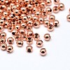 Brass Round Beads X-KK-M085-26RG-NR-1