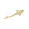 Brass Big Pendants KK-C089-04G-2