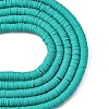 Handmade Polymer Clay Beads Strands CLAY-R089-8mm-Q048-2