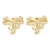 Brass Stud Earrings for Women EJEW-S225-12G-02-1