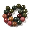 Dyed Natural Malaysia Jade Beads Strands G-G021-02C-18-2