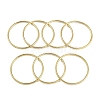 7Pcs Round Vacuum Plating 201 Stainless Steel Bangles Sets for Women BJEW-F476-08G-01-3