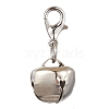 Iron Bell Pendant Decorations HJEW-JM02172-02-1