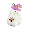 Halloween Theme Resin Pendants RESI-M046-01H-1