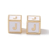 Rack Plating Brass Enamel Beads KK-B060-04G-04J-2