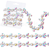 1 Yard Glass Rhinestone Chains DIY-WH0061-027S-1