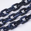 Acrylic Handmade Cable Chains SACR-N006-03A-1