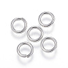 304 Stainless Steel Open Jump Rings X-STAS-E113-12P-1