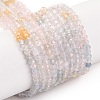Natural Morganite Beads Strands LS-G-F770-D04-02-2