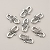 Tibetan Style Alloy S-Hook Clasps FIND-TAC0014-78AS-2
