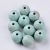 Antique Style Opaque Acrylic Beads SACR-N007-A-16-1