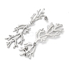 304 Stainless Steel Tree Branch Stud Earrings EJEW-D281-32S-2