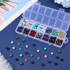 168Pcs 14 Styles Natural & Synthetic Mixed Gemstone Beads Sets G-AR0006-28-4