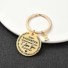 Valentine's Day Brass & 201 Stainless Steel Keychain KEYC-YW00097-05-1