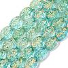 Transparent Glass Beads Strands GLAA-F114-05C-1