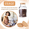 Cork Bottle Stoppers FIND-WH0033-45B-5