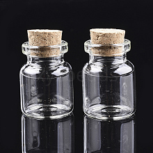 Glass Jar Glass Bottles Bead Containers AJEW-S074-02A