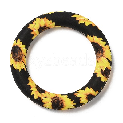 Food Grade Eco-Friendly Silicone Pendants SIL-M001-01B-1