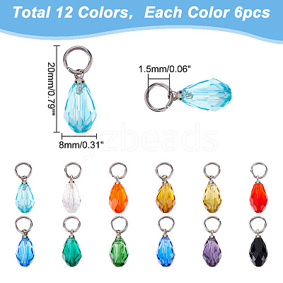 Glass Pendant PALLOY-HY00028-1