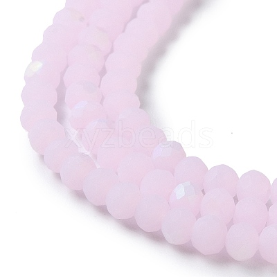 Imitation Jade Glass Beads Strands X1-EGLA-A034-J4mm-MB02-1