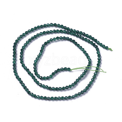 Natural Green Jade Beads Strands X-G-F596-46D-3mm-1