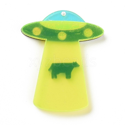 Transparent Acrylic Pendants LS-OACR-B001-04-1