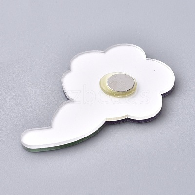 Fridge Magnets Acrylic Decorations X-AJEW-F042-07-1