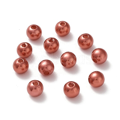 Imitation Pearl Acrylic Beads PL609-28-1