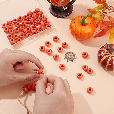 60Pcs Dyed Synthetic Turquoise European Beads SPDL-PH0001-04-1