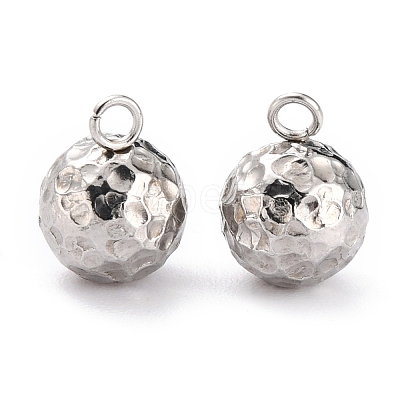 Tarnish Resistant 304 Stainless Steel Charms STAS-O147-03C-P-1