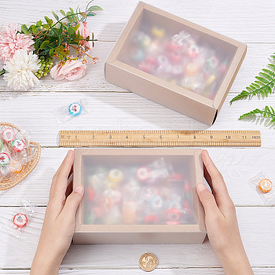 Kraft Paper Jewelry Boxes CON-WH0068-65D-1