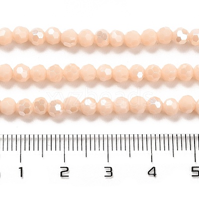 Opaque Glass Beads Stands LS-EGLA-A035-P4mm-B05-1