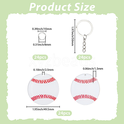 DIY Keychain Making Kits DIY-SP0007-38F-1