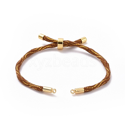 Nylon Cord Silder Bracelets MAK-C003-03G-01-1